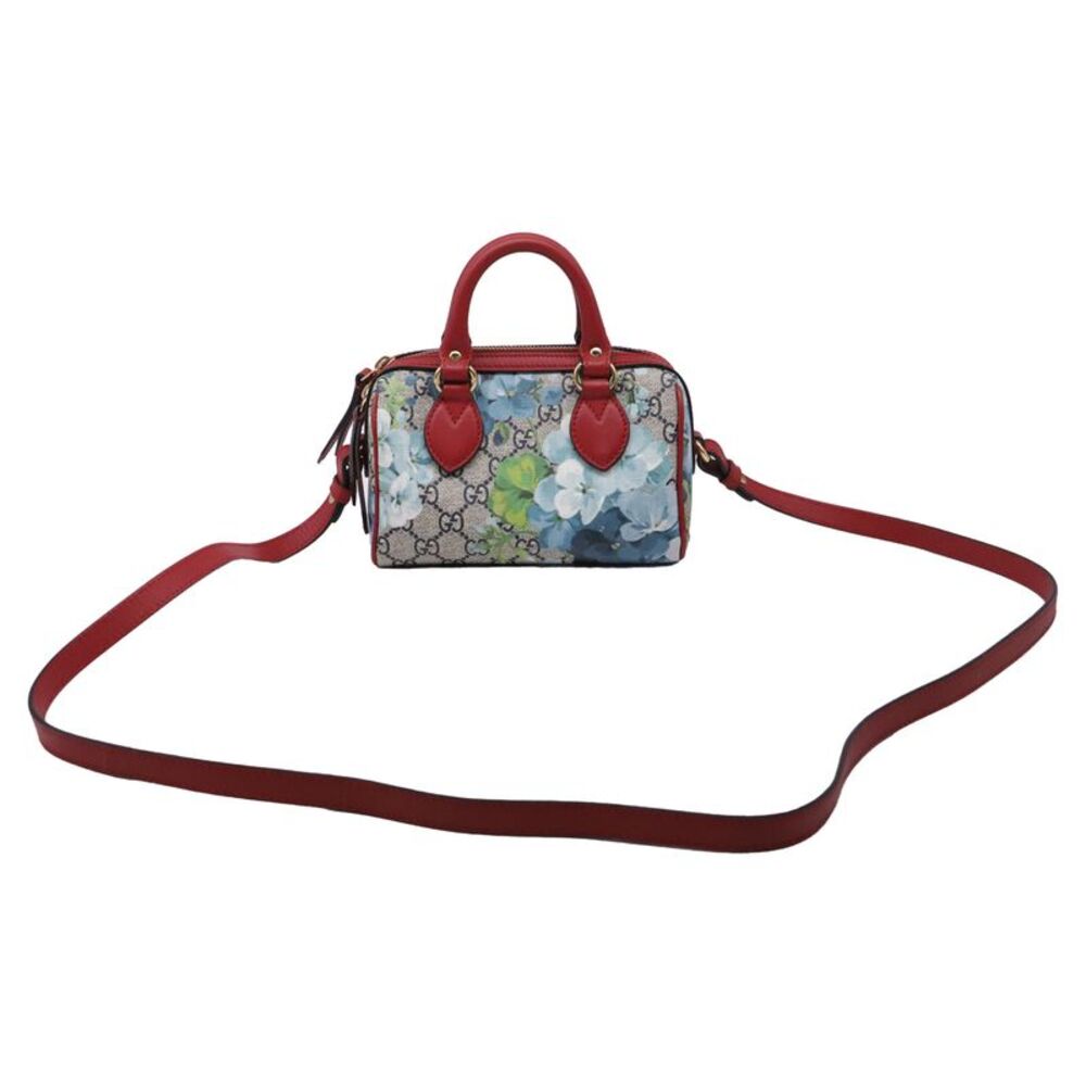 Gucci Mini GG Supreme Blooms Handbag in Multicolor Coated Canvas